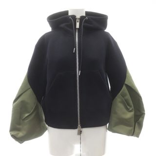 サカイ(sacai)のサカイ SpongeSweat × Nylon TwillHoodie パーカー(パーカー)