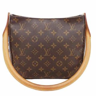 ルイヴィトン(LOUIS VUITTON)のルイヴィトン M51146 モノグラム ルーピングMM ワンショルダーバッグ 茶(ショルダーバッグ)