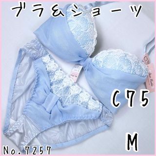 ブラジャーショーツセットC75   No.7257(ブラ&ショーツセット)