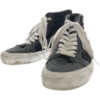 ヴァンズ(VANS)のMASTERMIND WORLD×VANS マスターマインドワールド×ヴァンズ 23SS SK8-HI REISSUE VLT LX ハイカットスニーカー  ブラック 26cm(スニーカー)