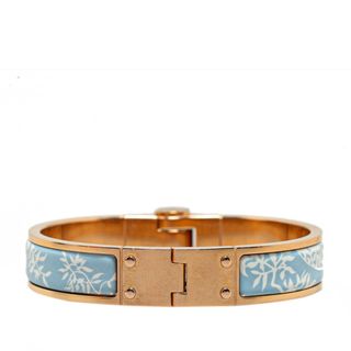 エルメス(Hermes)のエルメス シャルニエール Tendresse Feline Tattoo Bracelet 七宝焼き ブレスレット バングル メッキ レディース HERMES 【222-54011】(ブレスレット/バングル)