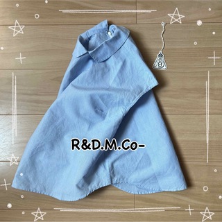 R&D.M.Co- オールドマンズテーラー　ラウンドカラー　フレンチスリーブ(シャツ/ブラウス(半袖/袖なし))