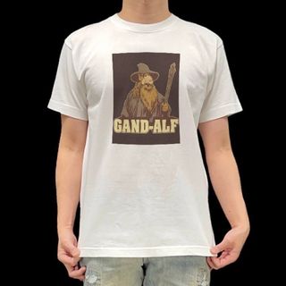 未使 用新品 ALF アルフ ロードオブザリング ガンダルフ 魔法使い Tシャツ(Tシャツ/カットソー(半袖/袖なし))