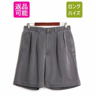 ラルフローレン(Ralph Lauren)の90s ポロ ラルフローレン コットン チノ ショートパンツ メンズ 32 / 古着 90年代 オールド ショーツ 短パン ツータック ポロチノ コットン(ショートパンツ)