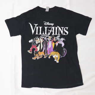 ディズニー(Disney)のディズニー Disney ヴィランズ Villains Tシャツ ヴィンテージ(Tシャツ/カットソー(半袖/袖なし))