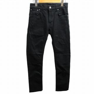 ヌーディジーンズ(Nudie Jeans)のヌーディージーンズ thin finn デニムパンツ Gパン 黒 28 S相当(その他)