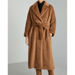 エスマックスマーラ('S Max Mara)のS Max Mara BORBONE  アルパカコート 新品(ロングコート)