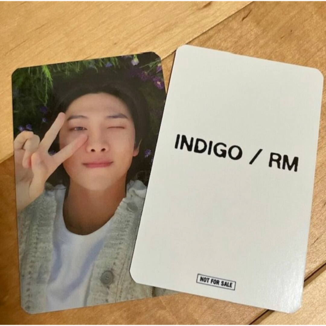 防弾少年団(BTS) - ナムジュン RM トレカ INDIGO ユニバ限定 防弾少年団(BTS) - ナムジュン RM トレカ INDIGO ユニバ限定