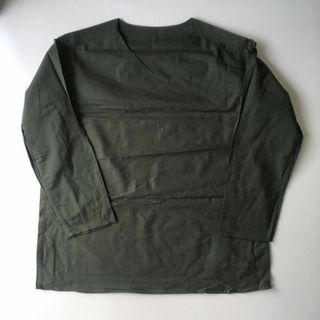 ロシア軍 スリーピングシャツ 54（薄手）オリーブ系 デッドストック(Tシャツ/カットソー(七分/長袖))