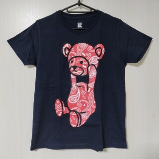 Design Tshirts Store graniph - グラニフ コントロールベア ペイズリー柄 Tシャツ