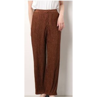 アメリヴィンテージ(Ameri VINTAGE)のWASHER RELAX PANTS AMERI ワッシャーパンツ　ブラウン(カジュアルパンツ)