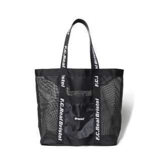 エフシーアールビー(F.C.R.B.)の新品 送料無料 FCRB 24SS MESH TOTE BAG BLACK(トートバッグ)