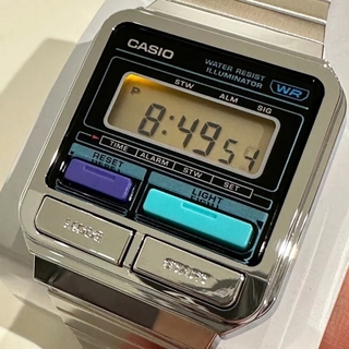 カシオ(CASIO)のcasio 80年代風レトロウォッチ(腕時計(デジタル))