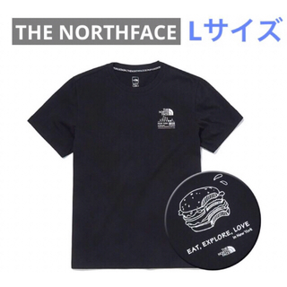 ザノースフェイス(THE NORTH FACE)のノースフェイス THE NORTHFACE Tシャツ ブラック 海外限定 韓国 (Tシャツ/カットソー(半袖/袖なし))