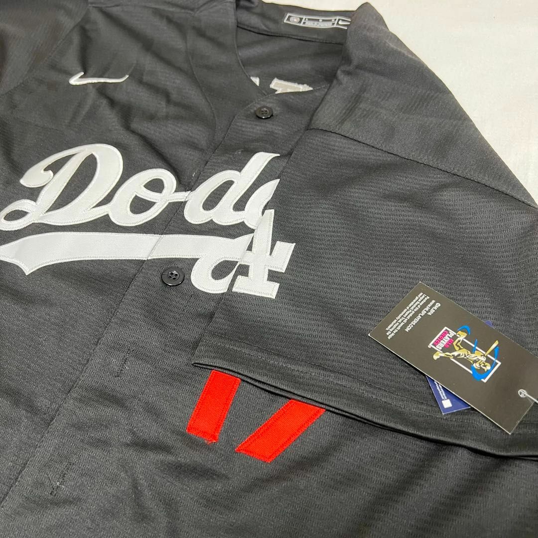 大谷翔平 ドジャース ユニフォーム 野球 MLB Dodgers 黒の通販 大谷翔平 ドジャース ユニフォーム 野球 MLB Dodgers 黒の通販