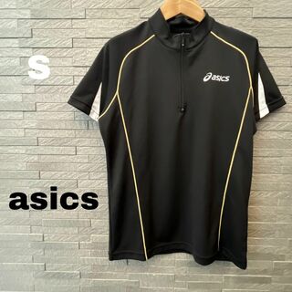 asics - アシックス Tシャツ 半袖 スポーツウエア カットソー　asics S ブラック