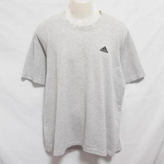 アディダス(adidas)の【中古】 【送料無料】 古着 メンズXO adidas/アディダス Tシャツ 半袖 スポーツ カジュアル 普段着 スポーツミックス グレー 700965(Tシャツ/カットソー(半袖/袖なし))