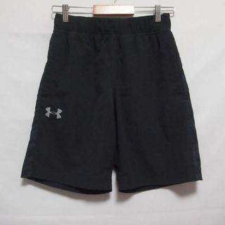 アンダーアーマー(UNDER ARMOUR)の【中古】 【送料無料】 古着 メンズSM UNDER ARMOUR/アンダーアーマー クロスハーフパンツ スポーツ ジョギング フィットネス ランニング ブラック 1295163-001(ジャージ)