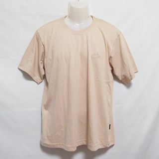 アディダス(adidas)の【中古】 【送料無料】 古着 メンズS adidas/アディダス ワンポイントロゴTシャツ 半袖 スポーツ カジュアル 普段着 ベージュ 283183(Tシャツ/カットソー(半袖/袖なし))