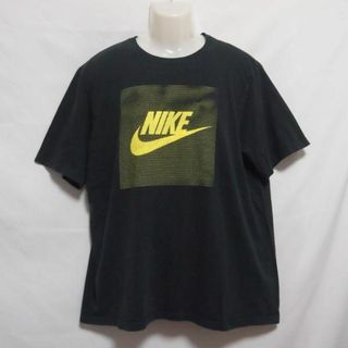 ナイキ(NIKE)の【中古】 【送料無料】 古着 メンズXL NIKE/ナイキ ロゴTシャツ 半袖 スポーツ カジュアル ブラック 430425-00A(Tシャツ/カットソー(半袖/袖なし))