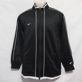 ナイキ(NIKE)の【中古】 【送料無料】 古着 メンズM NIKE/ナイキ トラックジャケット ジャージ フルジップ スポーツ カジュアル ブラック(ジャージ)