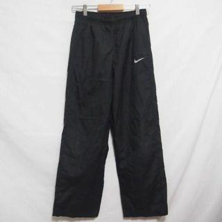 ナイキ(NIKE)の【中古】 【送料無料】 古着 ジュニアL(160) NIKE/ナイキ 裏メッシュ ブレーカーパンツ ロングパンツ スポーツ ブラック 425794-010(その他)