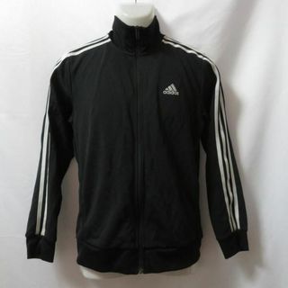 アディダス(adidas)の【中古】 【送料無料】 古着 メンズS adidas/アディダス トラックジャケット ジャージ フルジップ スポーツ ジム ジョギング トレーニング ブラック FM5313(ジャージ)