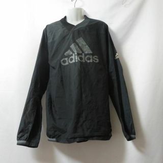 アディダス(adidas)の【中古】 【送料無料】 古着 ジュニア160cm相当 adidas/アディダス ピステ 裏地無し サッカー フットサル 練習着 長袖 ブラック AA6818(その他)