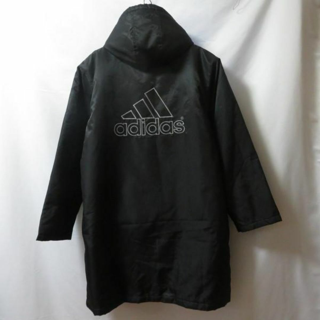 【お試し価格!】 - adidas 古着 ベンチコート 裏ボア adidas/アディダス メンズO コート