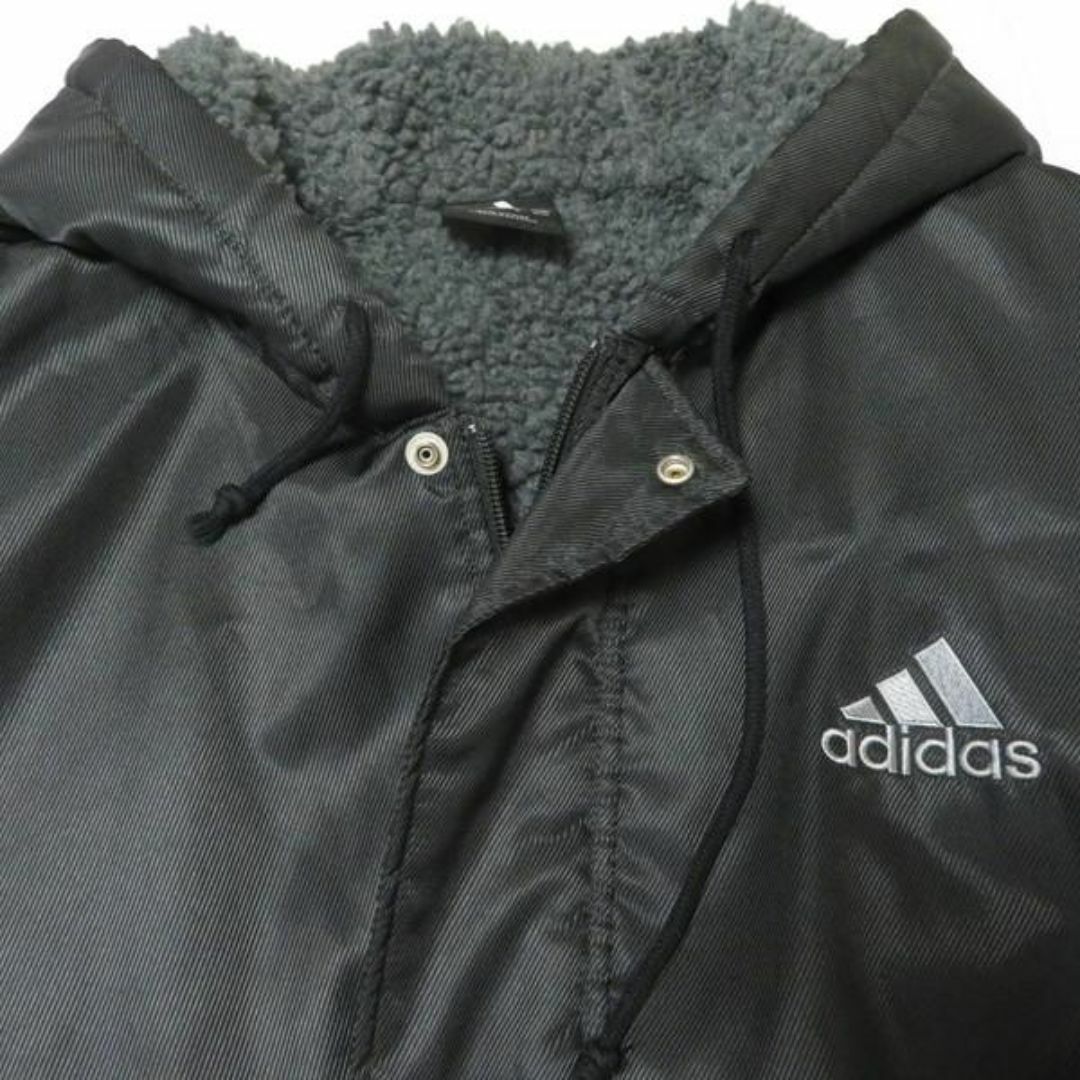 注目の福袋! - adidas 古着 ベンチコート 裏ボア adidas/アディダス メンズO コート