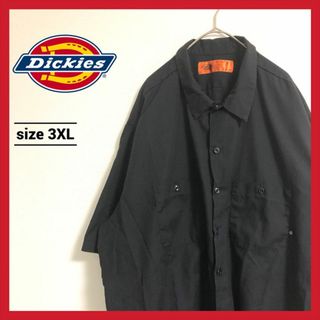 ディッキーズ(Dickies)の90s 古着 ディッキーズ 半袖シャツ ワークシャツ ゆるダボ 3XL (シャツ)