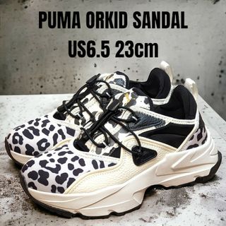 プーマ(PUMA)のPUMA ORKID SANDAL プーマ オーキッド 23cm アニマル柄(スニーカー)