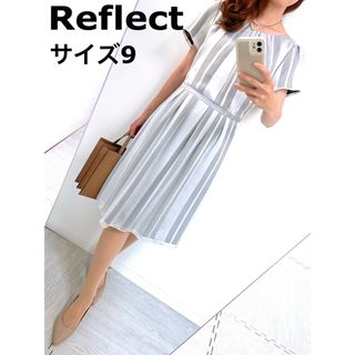 リフレクト(ReFLEcT)の【極美品✨】定価28,000円❤️リフレクト✨サイズ9（M）ワンピース(ひざ丈ワンピース)