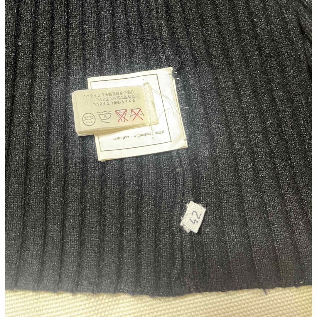 CHANEL - ☆シャネル☆CHANEL☆96Aロゴマークワッペンカシミヤ CHANEL - ☆シャネル☆CHANEL☆96Aロゴマークワッペンカシミヤ