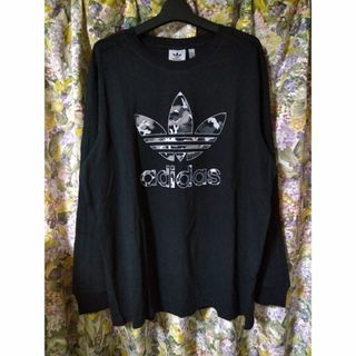 アディダス(adidas)の3XL/新品/アディダスオリジナルス/メンズ 長袖Tシャツ(Tシャツ/カットソー(七分/長袖))