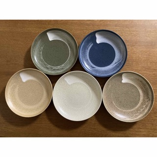 Kansai Yamamoto - KANSAI カンサイ　桃山陶器　丸皿　5枚セット　パスタ皿　盛り皿　カレー皿