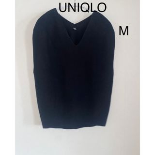 ユニクロ(UNIQLO)のUNIQLOユニクロ　プルオーバー フレンチスリーブ サマーニット(Tシャツ(半袖/袖なし))