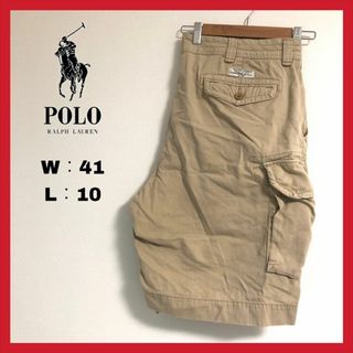 ポロラルフローレン(POLO RALPH LAUREN)の90s 古着 ポロラルフローレン ハーフパンツ ショートカーゴ W41L10 (ショートパンツ)