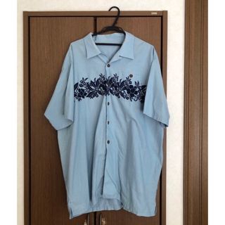 ヴィンテージ(VINTAGE)のVintage 90S LightBlue Aloha XXL(シャツ)