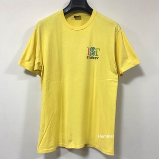 ステューシー(STUSSY)の国内正規品 Lサイズ STUSSY ステューシー Tシャツ 黄色(Tシャツ/カットソー(半袖/袖なし))