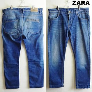 ザラ(ZARA)のビッグサイズ★ZARA MAN　スリムデニム　W100cm　ストレッチ　トルコ製(デニム/ジーンズ)