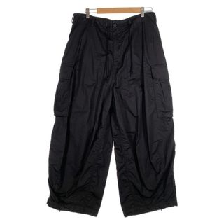 ニードルス(Needles)のNeedles ニードルズ H.D.PANT-BDU ヒザデルパンツ カーゴ ブラック OT218 Size L(ワークパンツ/カーゴパンツ)