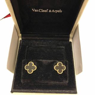 ヴァンクリーフアンドアーペル(Van Cleef & Arpels)のヴァングリーフ&アーペルヴィンテージアルハンブラ　ピアスマザーオブパール(ピアス)