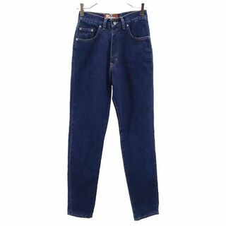 NEW GOLD テーパードデニムパンツ 1 インディゴ blue jeans for girl ジーパン レディース(デニム/ジーンズ)