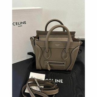 セリーヌ(celine)のセリーヌ CELINE ラゲージ ナノショッパー 2way ハンドバッグ(ハンドバッグ)