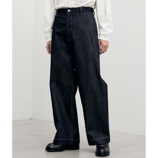 WYM  LIDNMDENIM WIDE STRAIGHT SLACKS(デニム/ジーンズ)