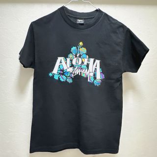 ステューシー(STUSSY)のstussy 半袖　Tシャツ　レディース　トップス　アロハ　ロゴ　プリント(Tシャツ(半袖/袖なし))