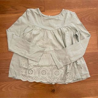 ネクスト(NEXT)のnext 裾レース ロンT 5-6y 110 120 zara(Tシャツ/カットソー)