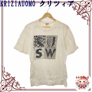 KRIZIAUOMO クリツィア ウォモ トップス Tシャツ カットソー 半袖(Tシャツ(半袖/袖なし))