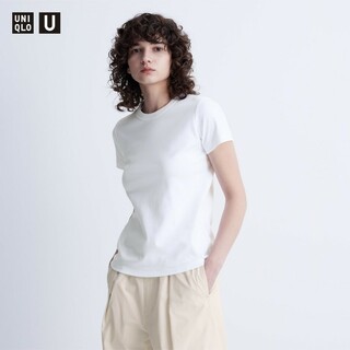 ユニクロ(UNIQLO)のUNIQLO　クルーネックT(Tシャツ(半袖/袖なし))